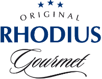 Logo der Marke RHODIUS Gourmet.